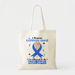 Tote Bag Esophageal Cancer Awareness Month Ribbon