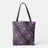 Tote Bag Espace coloré Mandala (Dos)