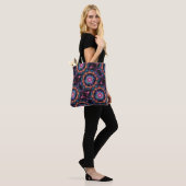 Tote Bag Espace coloré Mandala (Sur le modèle)