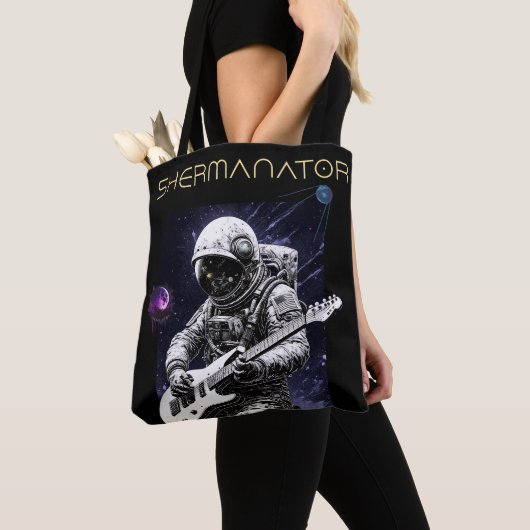 Tote Bag Espace de bande SHERMANATOR (De près)