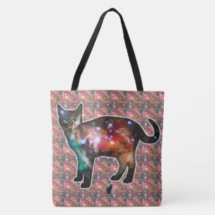 Tote Bag Espace De Démarrage En Chat