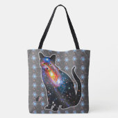 Tote Bag Espace De Rayons X En Chat (Dos)