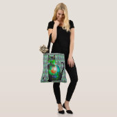 Tote Bag Espace Stellaire Dans Chat (Sur le modèle)