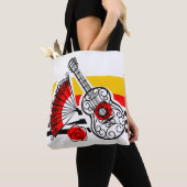 Tote Bag Espagne Souvenirs Classic Bande striée (De près)