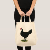 Tote Bag Espagnol : Hen à visage blanc (Devant (produit))