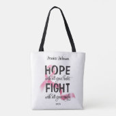 Tote Bag Espoir avec tout ton coeur (Dos)