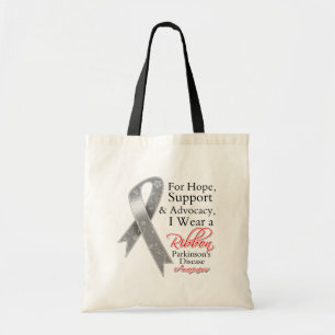 Tote Bag Espoir de soutien de la maladie de Parkinsons