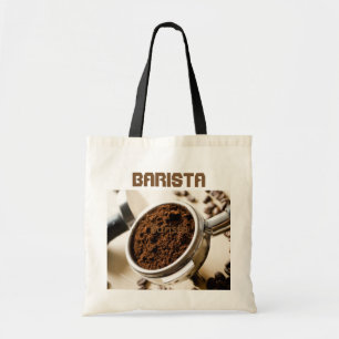 Tote Bag Espresso Portafilter, Café Au Sol, Barista