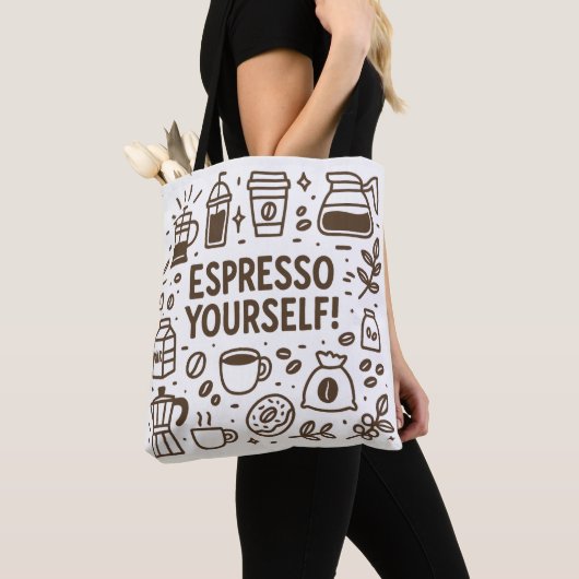 Tote Bag Espresso Vous-Même ! (De près)