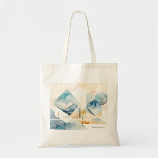 Tote Bag Esprit Abstrait (Devant)