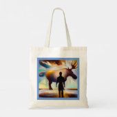 Tote Bag Esprit Animal Moose 3 (Dos)