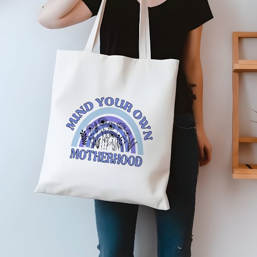 Tote Bag Esprit bleu et pourpre Votre Propre Mère