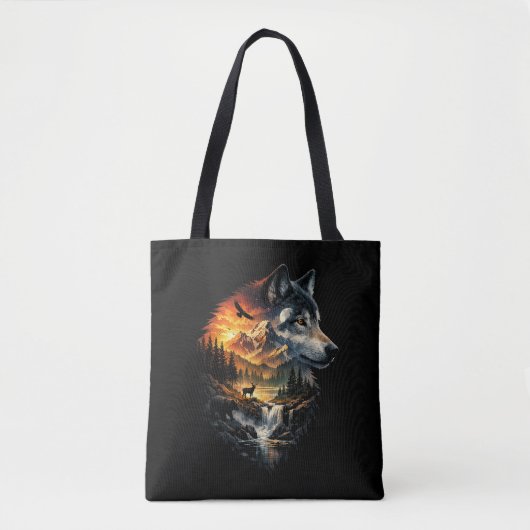 Tote Bag Esprit de la nature sauvage (Devant)
