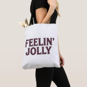Tote Bag Esprit de Noël drôle et joyeux  (De près)