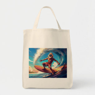 Tote Bag Esprit de surf intemporel : Senior Wave Rider