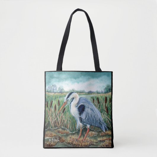 Tote Bag Esprit d'Héron (Devant)