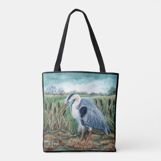 Tote Bag Esprit d'Héron (Dos)