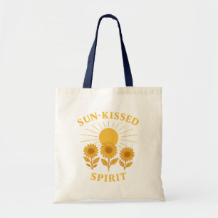 Tote Bag Esprit embrassé par le soleil Graphique tournesol
