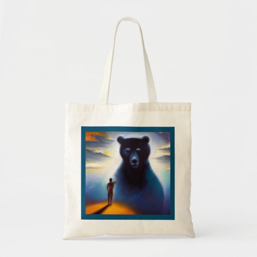 Tote Bag Esprit Ours animal 2 (Devant)