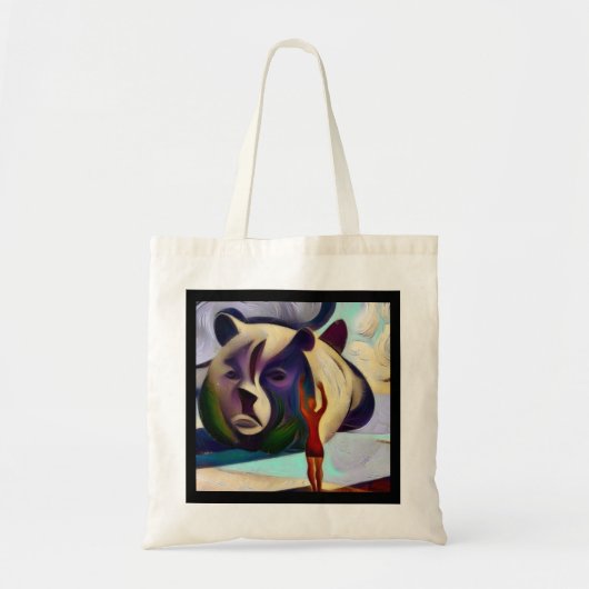 Tote Bag Esprit Ours animal 3 (Devant)