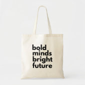 Tote Bag Esprits audacieux, avenir brillant, Remise de dipl (Devant)