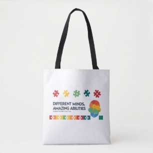 Tote Bag Esprits différents, sensibilisation aux capacités