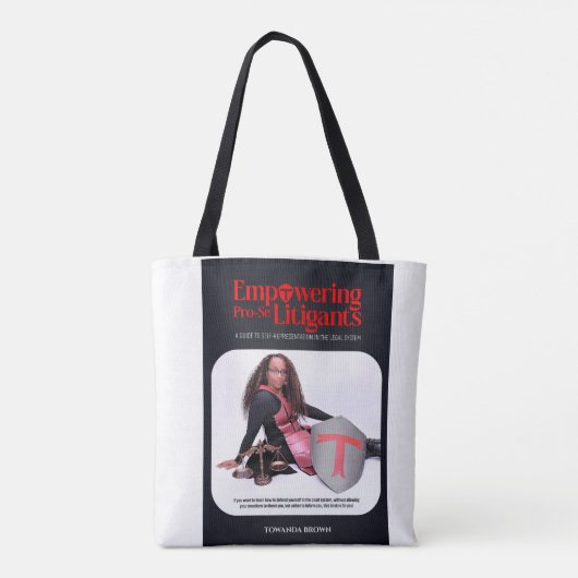 Tote Bag Esprits non contrôlés et responsabiliser le livre (Dos)