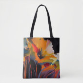 Tote Bag Essence du jardin – Expression florale abstraite (Devant)