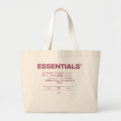 Tote Bag ESSENTIALS carat edition - Kpop fanmade (Voorkant)