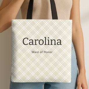 Tote Bag Essentiels de la saison de la mariée en bonneterie