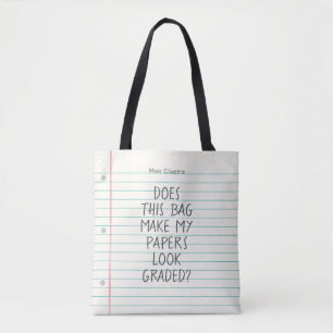Tote Bag Est-ce que les documents ont l'air d'une école de