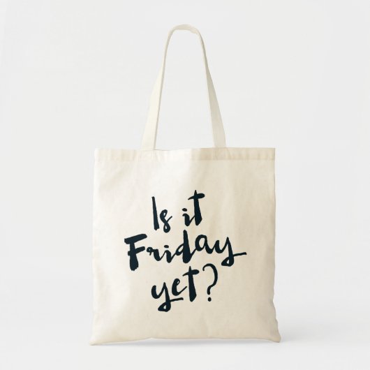 Tote Bag Est-ce vendredi encore ? Fourre-tout (Devant)