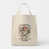 Tote Bag Estampa Anjo - Funny Guardian Angel – Bolsa (Dos)