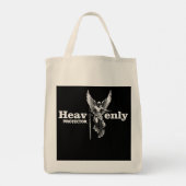 Tote Bag Estampa Anjo - Heavenly Protector - Bolsa (Dos)