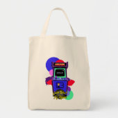 Tote Bag Estampa Game - Retro Arcade Game - Bolsa (Devant)