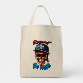 Tote Bag Estampa Hip Hop - Respect the Hustle - Bolsa (Dos)