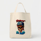 Tote Bag Estampa Hip Hop - Respect the Hustle - Bolsa (Devant)