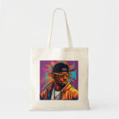 Tote Bag Estampa Hip Hop - Street graffiti art - Bolsa (Devant)
