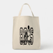 Tote Bag Estampa Rock - I Love 80s Rock’n’Roll – Bolsas (Dos)