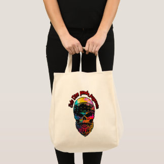 Tote Bag Estampas Hip Hop - Colorful Skull - Bolsa