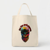 Tote Bag Estampas Hip Hop - Colorful Skull - Bolsa (Devant)