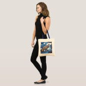 Tote Bag Estampes de tortues marines (Devant (modèle))