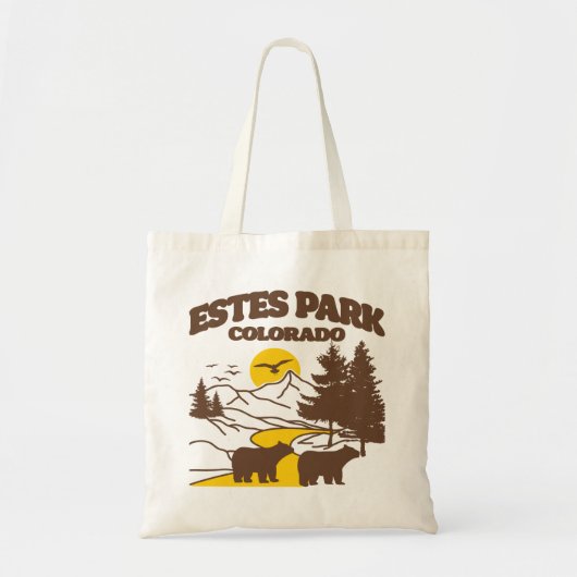 Tote Bag Estes Park, Colorado (Devant)