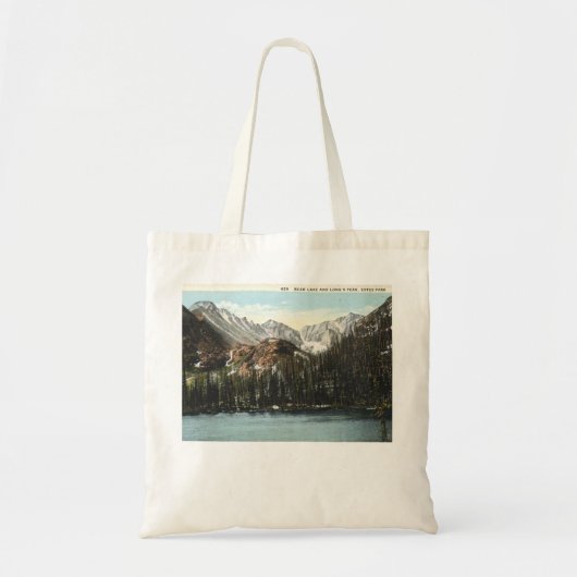 Tote Bag Estes Park, Colorado, Bear Lake, Long's Peak (Devant)