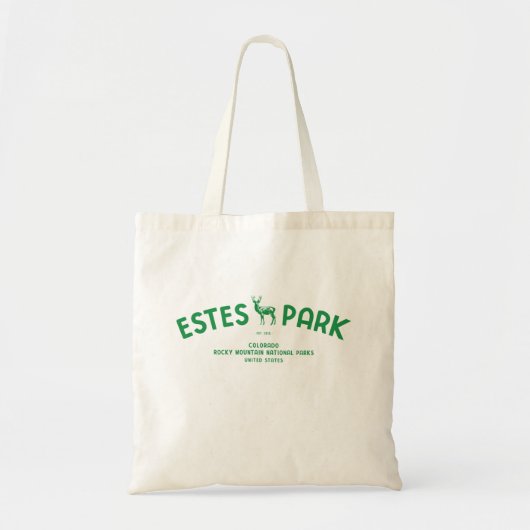 Tote Bag Estes Park Colorado Parc national Elk (Devant)