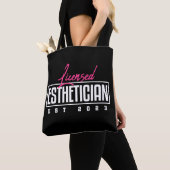 Tote Bag Esthéticien agréé EST 2023 (De près)