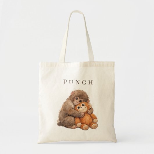 Tote Bag Esthétique singe (Devant)