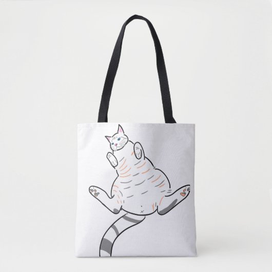 Tote Bag Estilo: Bolsa Tote, gatinho meme (Devant)