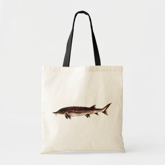Tote Bag Esturgeon atlantique - oxyrinchus d'Acipenser (Devant)