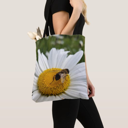 Tote Bag et daisy (De près)
